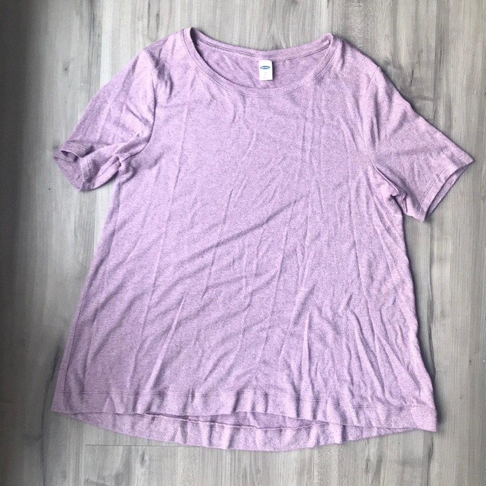 Purple Old Navy size S flowy luxe T-shirt